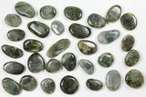 Lot: Polished Labradorite Pebbles - kg ( lbs) #90627-2